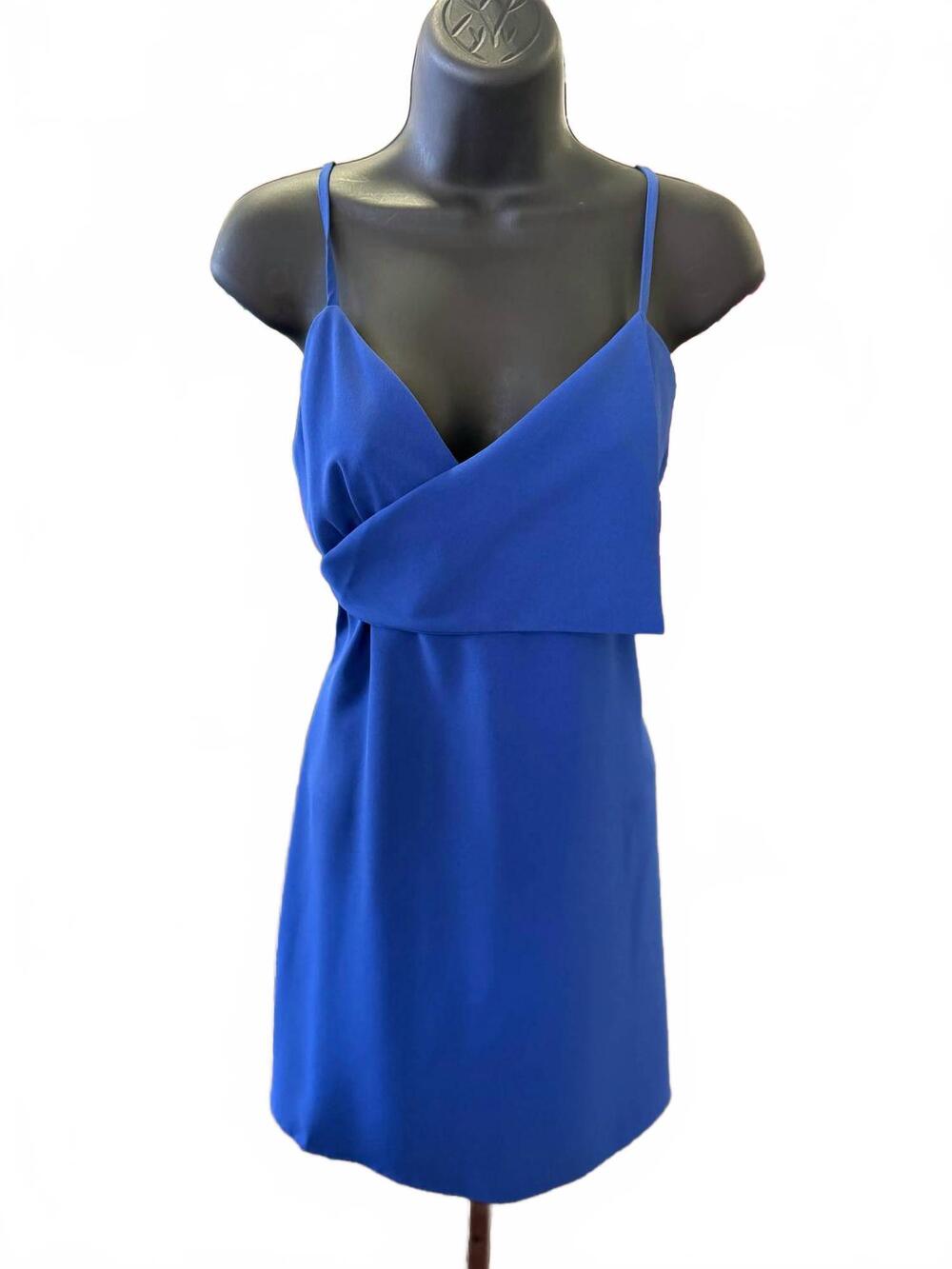 NEW COLLETTA women's jillian mini dress in cobalt blue